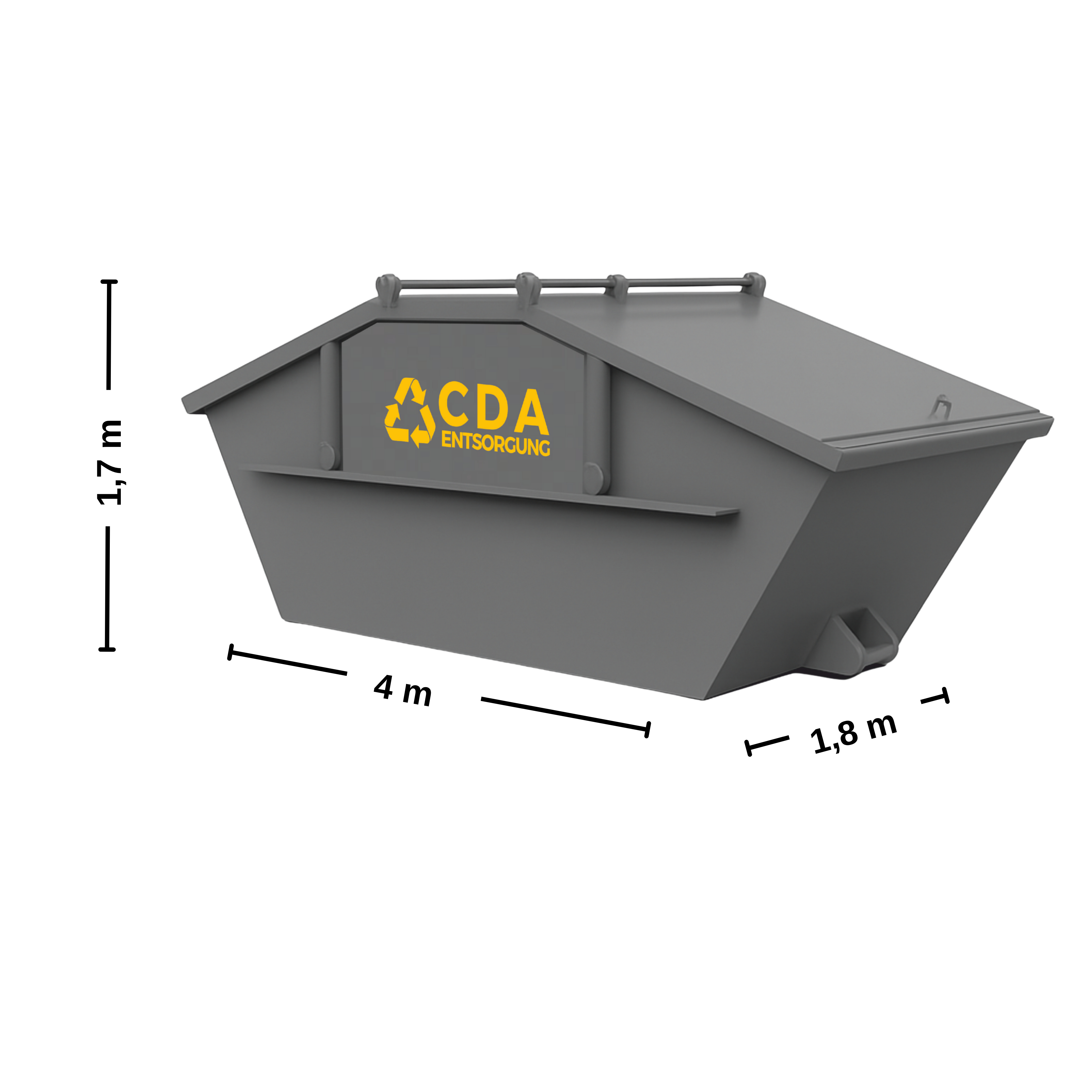 11 cbm Abholcontainer